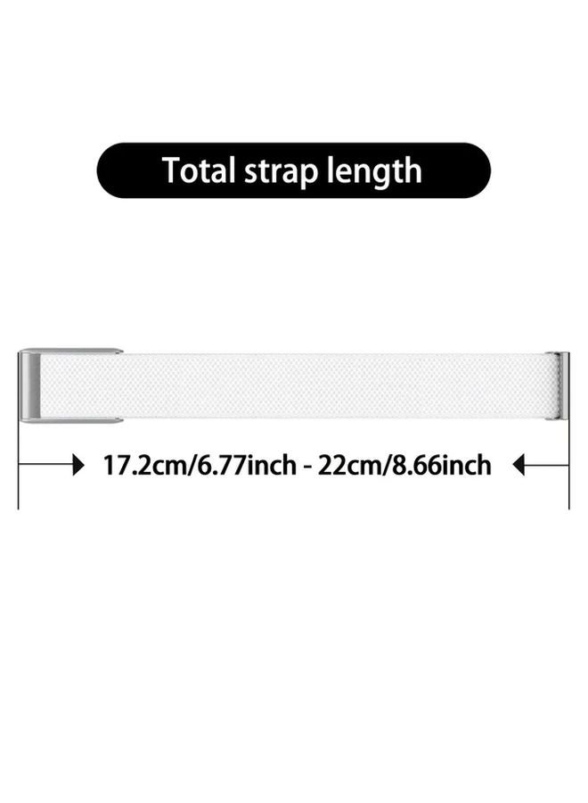 White Whoop 5 0 Smart Watch Strap Nylon Band Quick Release For Gym Swimming - Image 2
